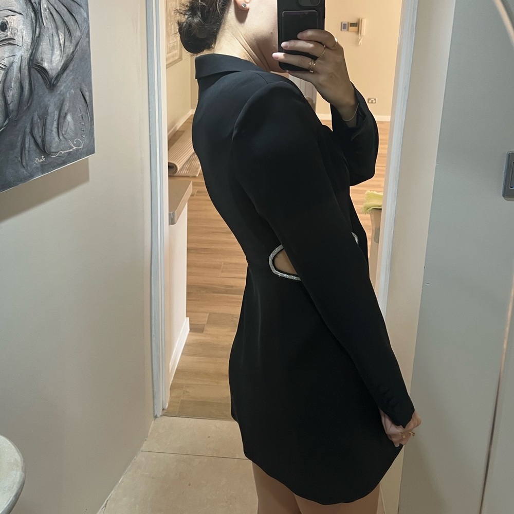 Meshki Shyann Diamante Cut Out Blazer Dress in XS - Picture 9 of 11
